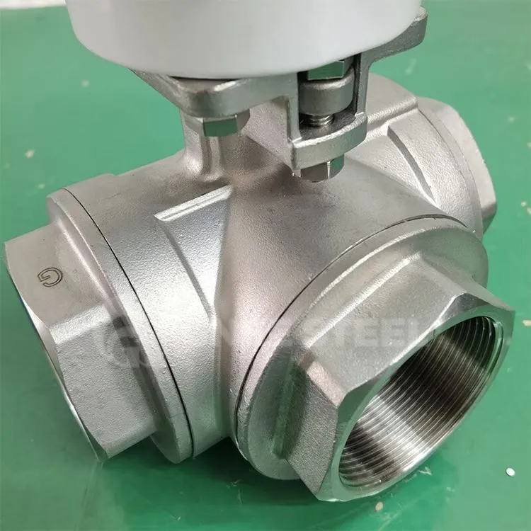 3-weg L-poort kogelkraan