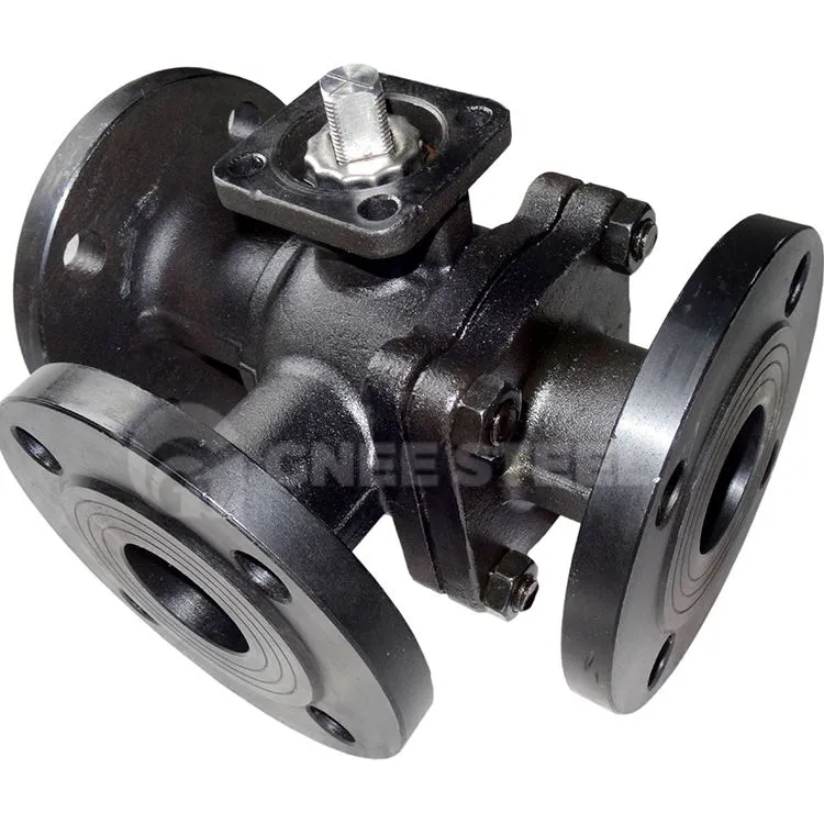 3-weg metalen kogelkraan