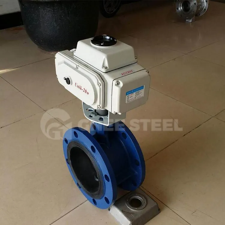 Aangedreven vlinderkleppen