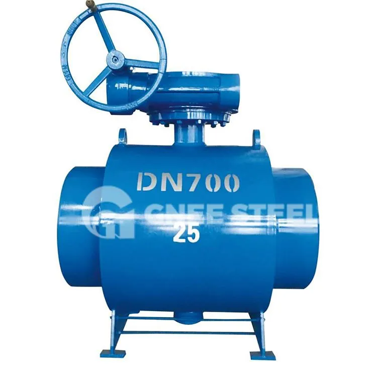 API 6D volledig gelaste kogelkraan