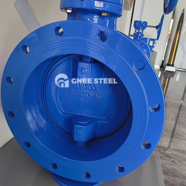 Koolstofstaal High Performance Butterfly -kleppen