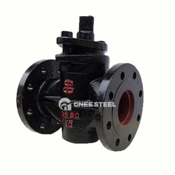 Gietijzeren plugklep