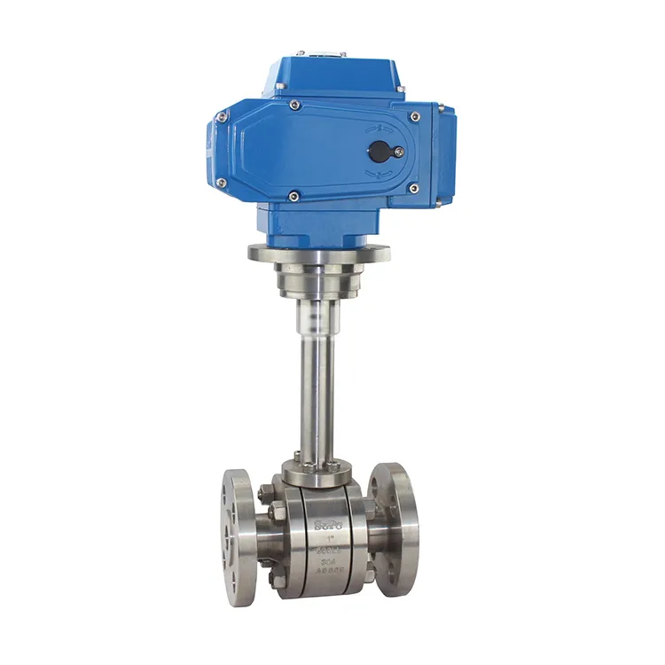 Cryogene drijvende kogelkraan