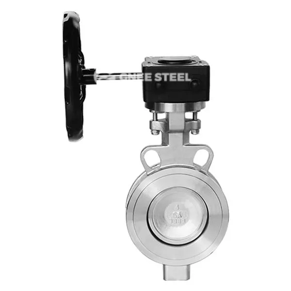 Dubbele excentrieke vlinderklep met hoge prestaties