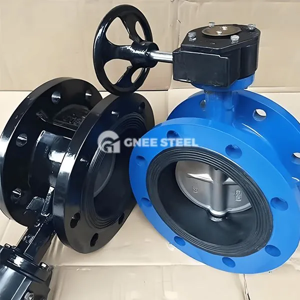 Double-offset vlinderkleppen