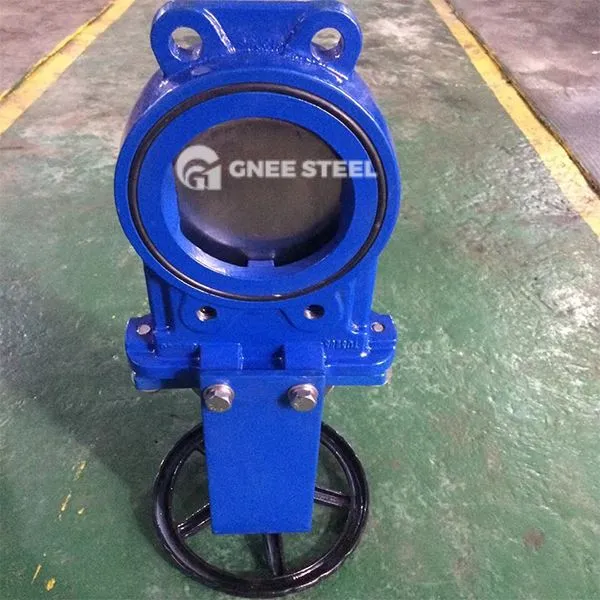 Ductiele ijzeren mespoortklep