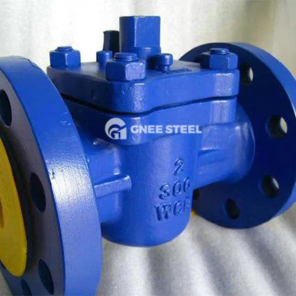 Ductiele ijzeren plugklep