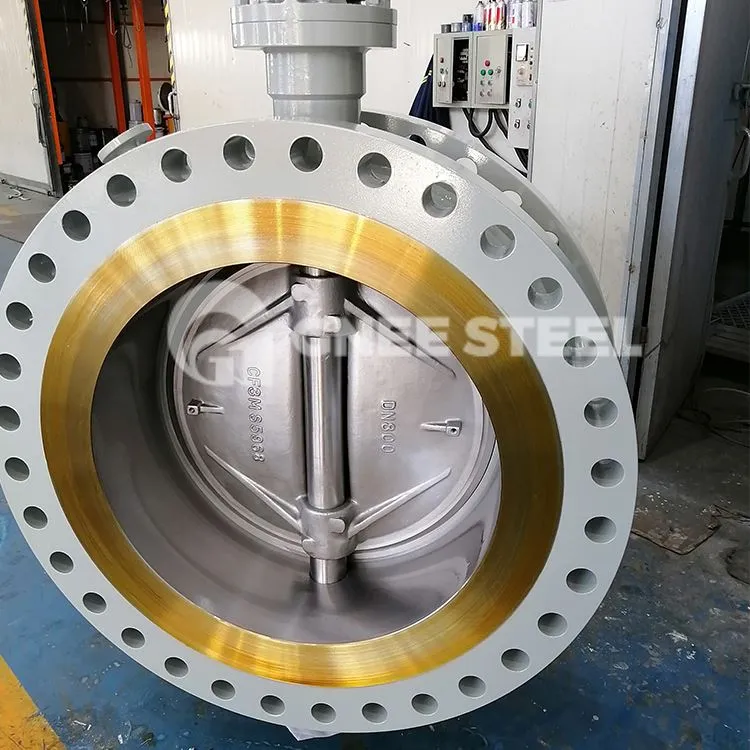 Excentrische vlinderklep