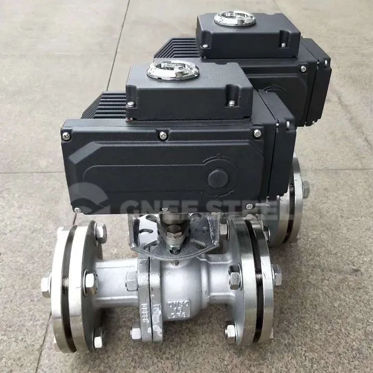 Elektrisch bediende kogelkraan