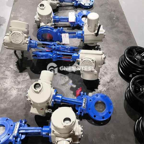 Elektrische flensmesgoortventiel