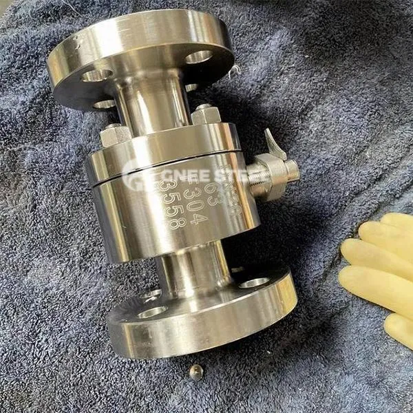 Gesmede stalen hogedruk kogelventiel