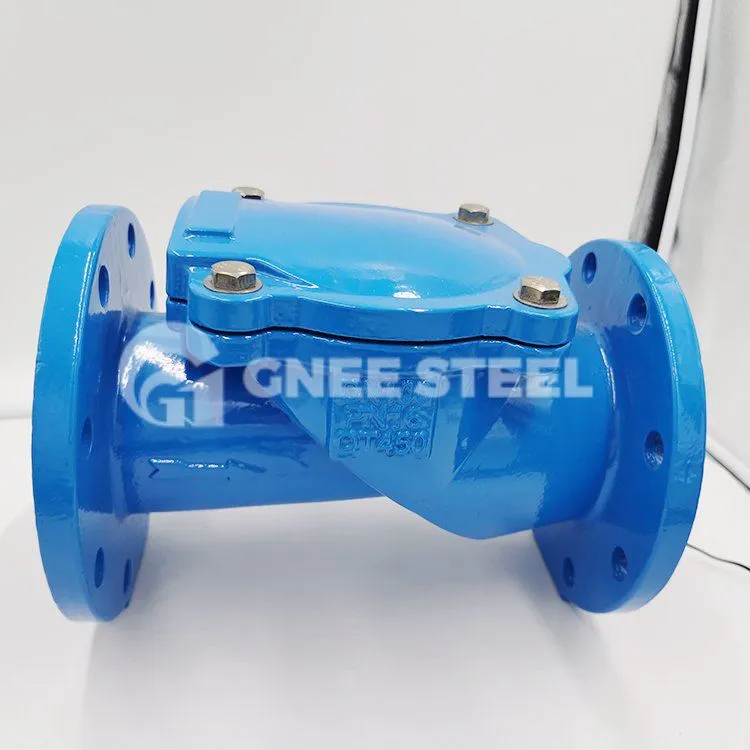 Volledig rubberen terugslagklep