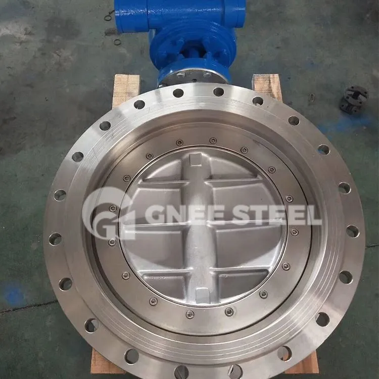 Vlinderklep met harde afdichting