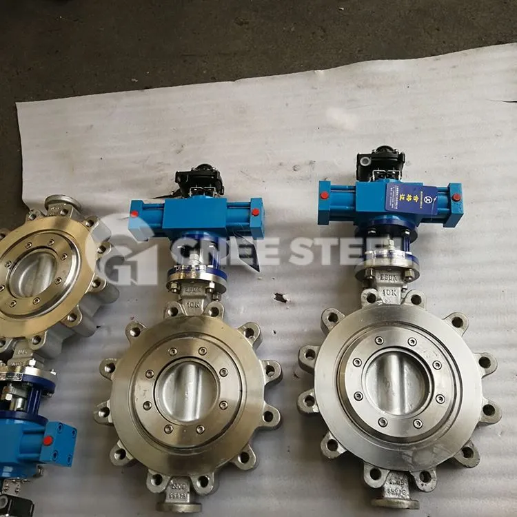 Hoogwaardige vlinderklep met lug-type