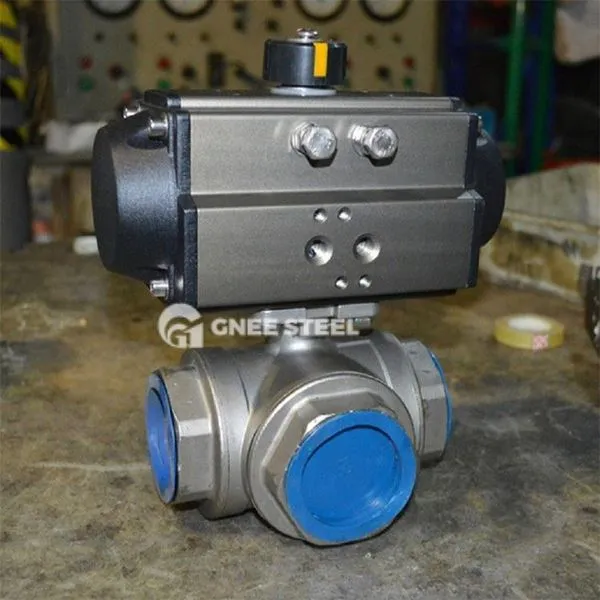 Hogedruk 3 -weg kogelventiel