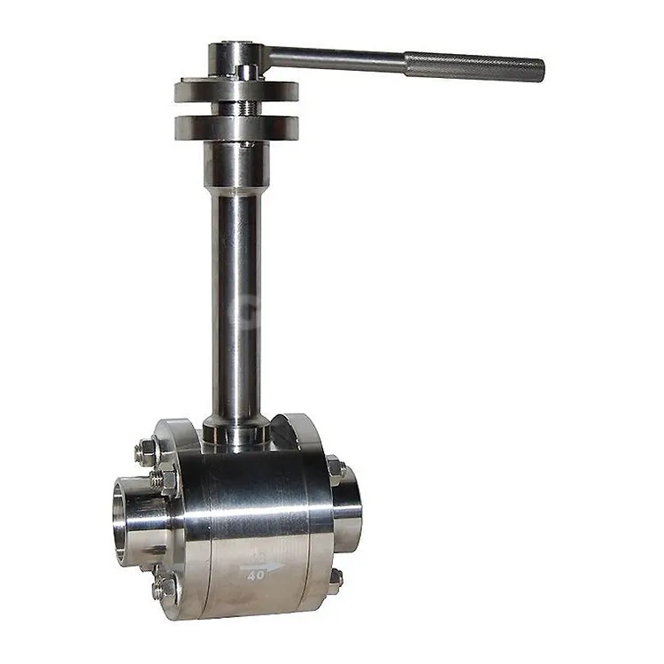 Hoge druk cryogene kogelkraan