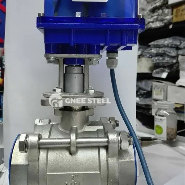 Hogedruk elektrische kogelventiel