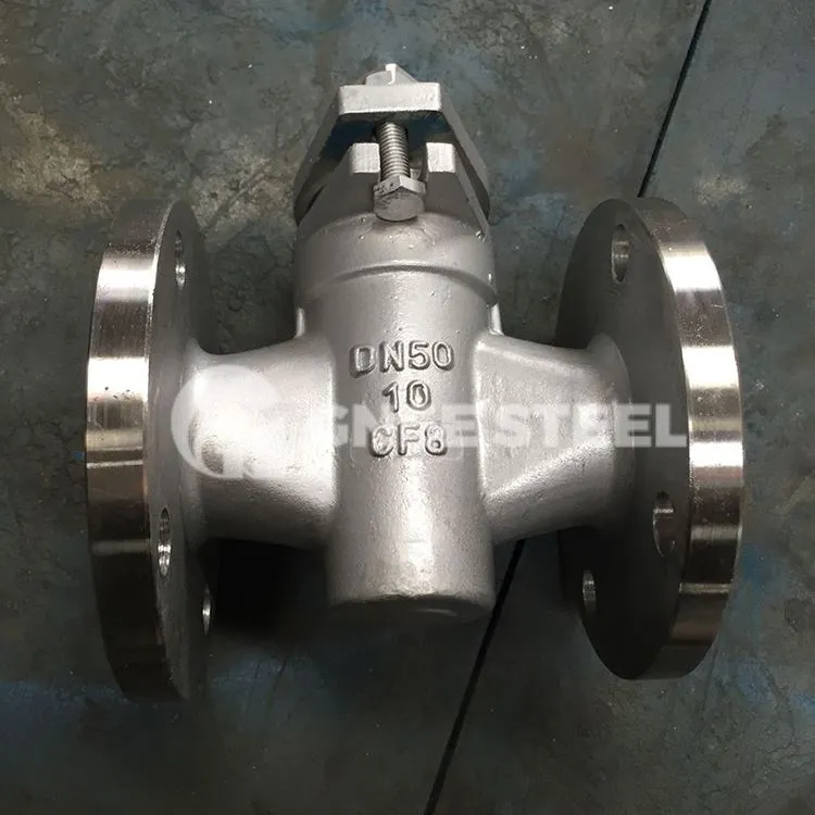 Gesmeerde plugkleppen