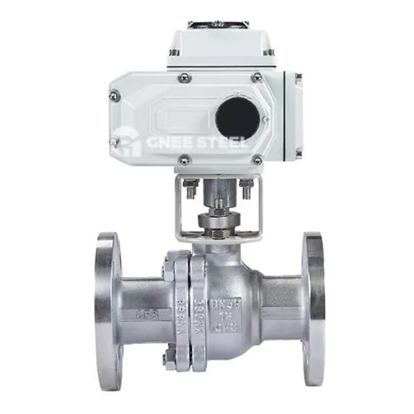 Motorbediende kogelventiel