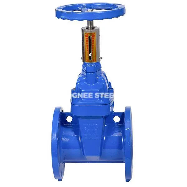 Niet-stijgende stengel gietijzeren poortklep