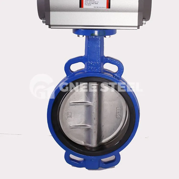 Pneumatische vlinderklep