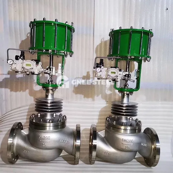 Pneumatische wereldkleppen