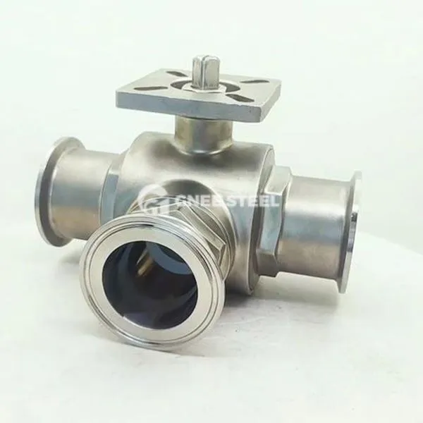 Sanitair 3- Way kogelkleppen