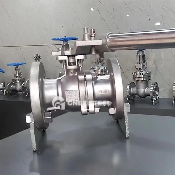 Veergeladen kogelventiel