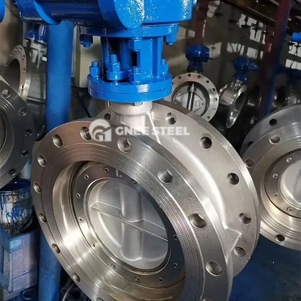 Roestvrijstalen veerkrachtige vlinderklep