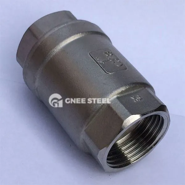 Roestvrijstalen veerklep